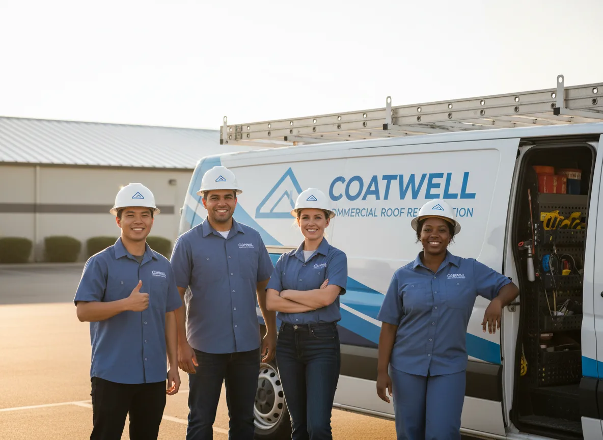 Commercial roof coating company in Jenison, MI
